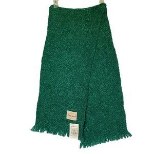 Mucros Weavers Irish Wool Mohair Alpaca Green Scarf - Ireland